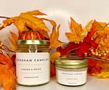 Load image into Gallery viewer, Ginger and Spice Soy Candle.