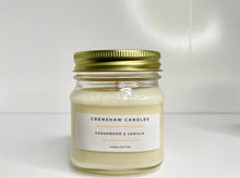 Load image into Gallery viewer, Cedarwood and Vanilla Soy Candle
